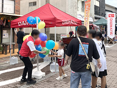 ダイハツ長崎ブースの様子